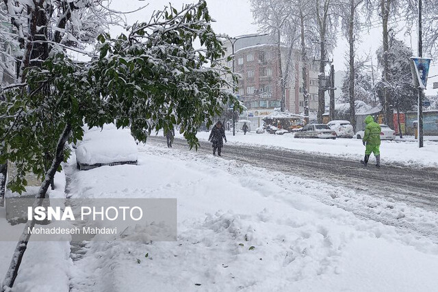 آخرین وضعیت گیلان پس از برف