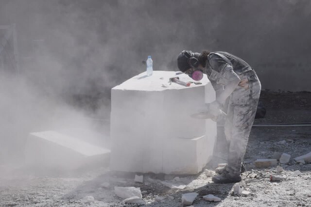 اولین سمپوزیوم بینالمللی مجسمههای سنگی نیمور افتتاح شد