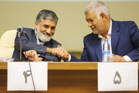 شهباز حسن پور و مجید دوستعلی در مناظره نامزدهای انتخاباتی کرمان