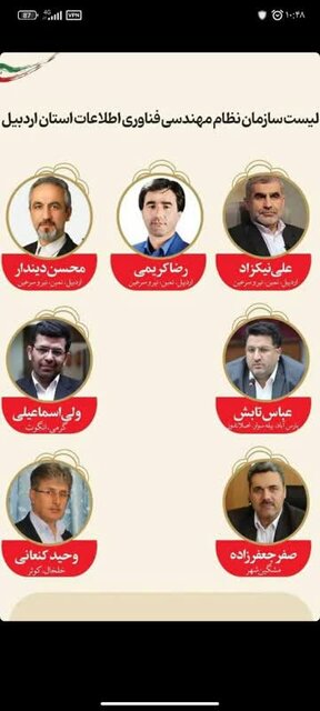 اعلام لیست حمایت احزاب و ائتلافهای استان اردبیل از کاندیداهای نمایندگی مجلس و خبرگان