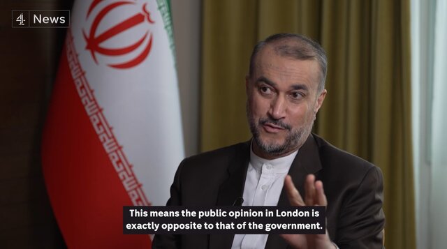 امیرعبداللهیان: اگر همزمان در ایران و انگلیس رفراندوم برگزار شود، تردید نکنید انگلیس میبازد