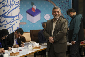 حضور محمدحسین صفارهرندی  پای صندوق رای در وزارت کشور