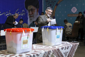 حضور محمدحسین صفارهرندی  پای صندوق رای در وزارت کشور