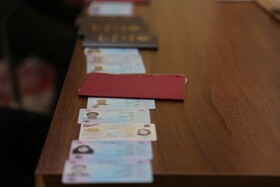 حضور مردم پای صندوق های اخذ رای در اردبیل