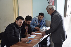 حضور مردم شهرکرد در محل اخذ رای