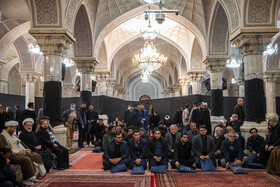 مراسم وداع با پیکر آیتالله امامی کاشانی
