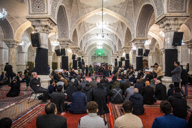 مراسم وداع با پیکر آیتالله امامی کاشانی