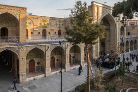 مراسم وداع با پیکر آیتالله امامی کاشانی