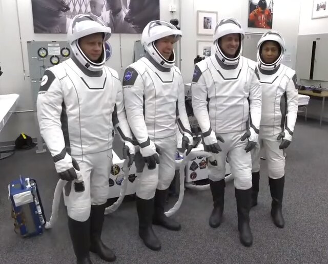 پرتاب ماموریت «کرو-۸» برای سومین بار به تعویق افتاد