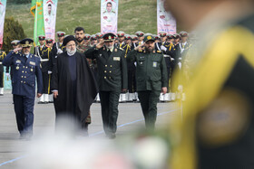 مراسم دانش‌آموختگی دانشجویان دانشگاه علوم انتظامی با حضور رئیس‌جمهور