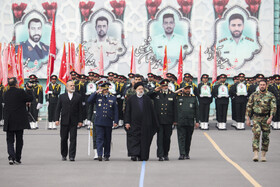 مراسم دانش‌آموختگی دانشجویان دانشگاه علوم انتظامی با حضور رئیس‌جمهور