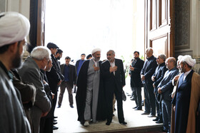 تشییع پیکر آیتالله امامی کاشانی