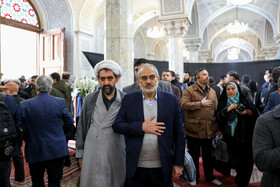 تشییع پیکر آیتالله امامی کاشانی