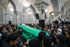 تشییع پیکر آیتالله امامی کاشانی