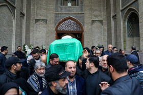 تشییع پیکر آیتالله امامی کاشانی