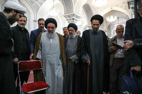 تشییع پیکر آیتالله امامی کاشانی