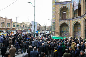 تشییع پیکر آیتالله امامی کاشانی