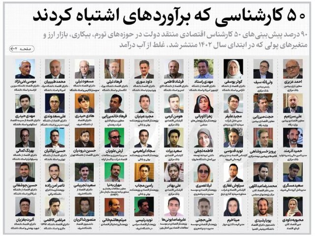 ۵۰ کارشناسی که برآوردهای اشتباه کردند