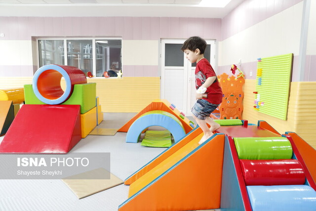 افتتاح خانه بازی کودکان در بیمارستان اکباتان همدان 