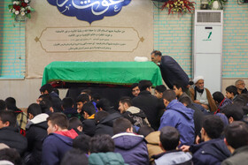 تشییع پیکر آیتالله امامی کاشانی در حرم مطهر رضوی