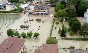 بارش شدید برف و باران زندگی هزاران نفر را در شمال ایتالیا مختل کرد