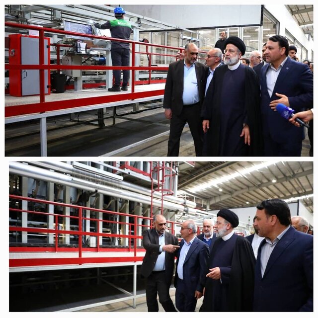 افتتاح فاز یک مجتمع کشت و صنعت پاک چوب با حمایت مالی بانک سپه و با حضور رئیس جمهوری افتتاح فاز یک مجتمع کشت و صنعت پاک چوب با حمایت مالی بانک سپه و با حضور رئیس جمهوری