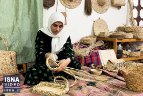 ویدیو/ روستای درزی کلا؛ پایتخت حصیربافی کشور