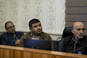 محمد مهدی خیرجو، مدیرعامل خبرگزاری ایسنا در مراسم رونمایی از یکصد و پنجاهمین شماره نشریه قرآنی رایحه