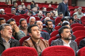 آیین کلنگ زنی پل بزرگ شهر گردشگری سرعین