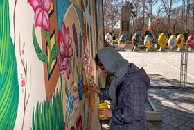 جشنواره تخم مرغ رنگی و تابلو نقاشی