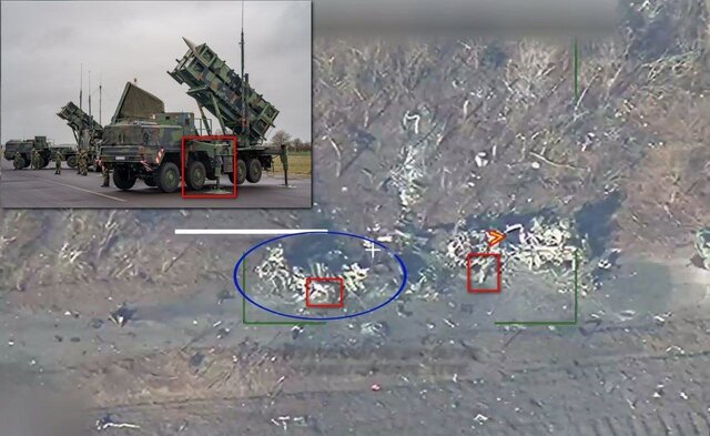 اسکندر روسیه پاتریوت آمریکا را در اوکراین منهدم کرد