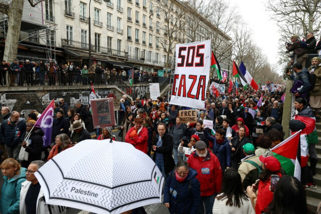 از لندن تا نیویورک؛ تظاهرات حمایت از فلسطین در نقاط مختلف جهان
