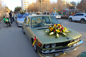 شاد پیمایی گل در شهر بجنورد