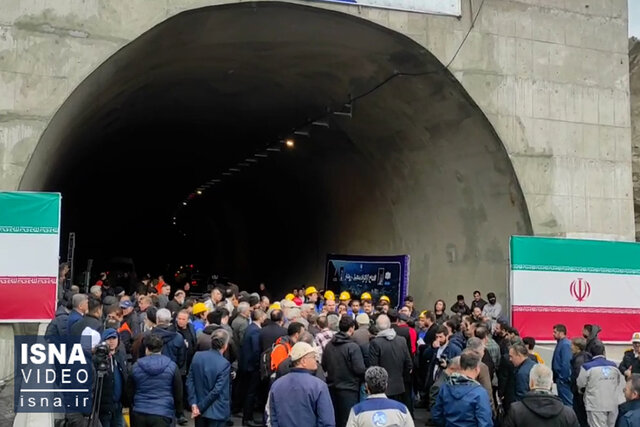 ویدیو/ افتتاح آزادراه منجیل - رودبار ویدیو/ افتتاح آزادراه منجیل - رودبار