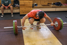 تمرین تیم ملی وزنه‌ برداری