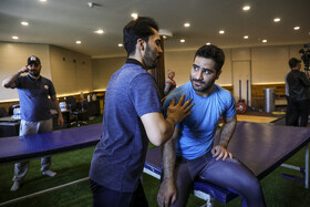 تمرین تیم ملی وزنه‌ برداری