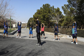 تمرین تیم ملی وزنه‌ برداری