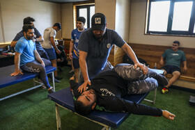 تمرین تیم ملی وزنه‌ برداری