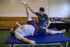 تمرین تیم ملی وزنه‌ برداری