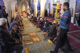 محفل قرآن کریم در مسجد نصیرالملک شیراز