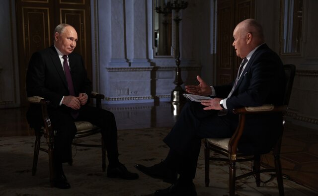 پوتین: روسیه برای جنگ هستهای آماده است