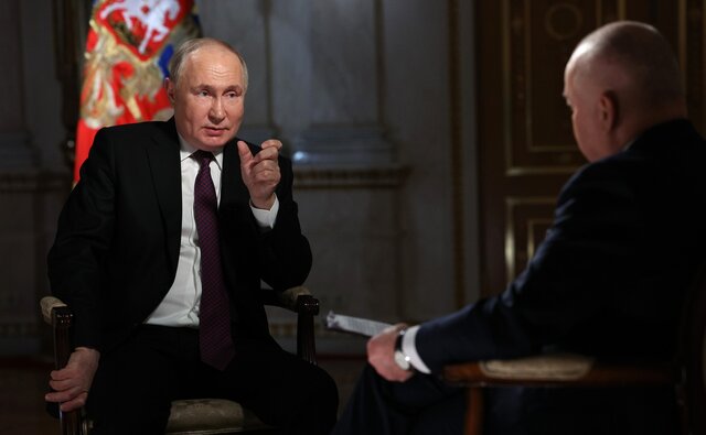 پوتین: روسیه برای جنگ هستهای آماده است