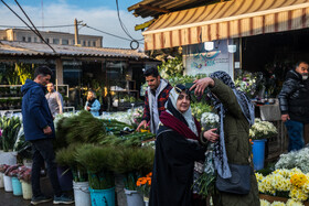 بازار گل محلاتی در آستانه عید نوروز