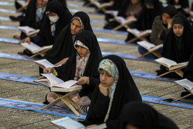 محفل انس با قرآن در حسینیه امام همدان