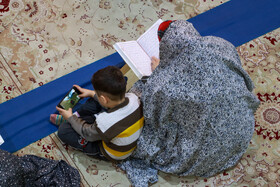 جمع خوانی قرآن کریم در حسینیه اعظم زنجان