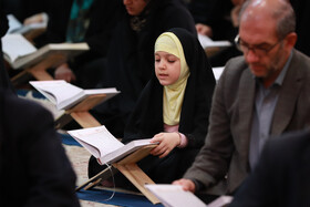 جمع خوانی قرآن کریم در حسینیه اعظم زنجان