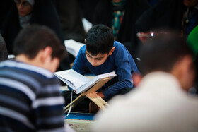 جمع خوانی قرآن کریم در حسینیه اعظم زنجان