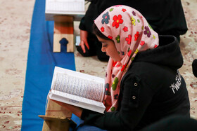 جمع خوانی قرآن کریم در حسینیه اعظم زنجان