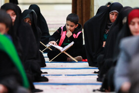 جمع خوانی قرآن کریم در حسینیه اعظم زنجان