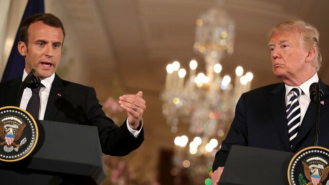 ماکرون: بعید است ترامپ در انتخابات ۲۰۲۴ آمریکا پیروز شود ماکرون: بعید است ترامپ در انتخابات ۲۰۲۴ آمریکا پیروز شود